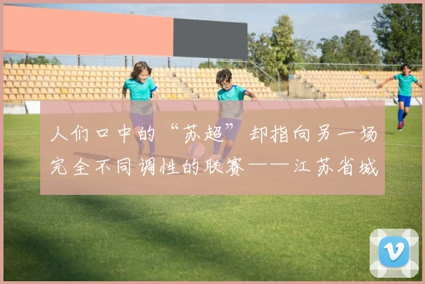 人们口中的“苏超”却指向另一场完全不同调性的联赛——江苏省城市足球超级联赛
