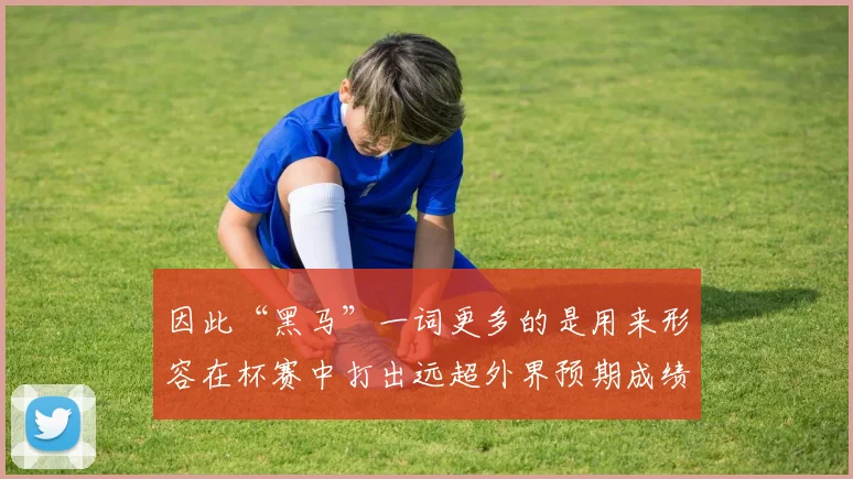 因此“黑马”一词更多的是用来形容在杯赛中打出远超外界预期成绩的球队